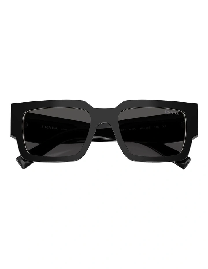 Acetate Sunglasses in Black image 5