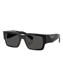 Acetate Sunglasses in Black