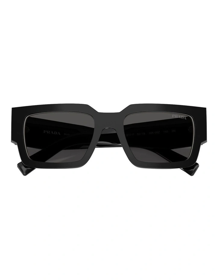 Acetate Sunglasses in Black image 5