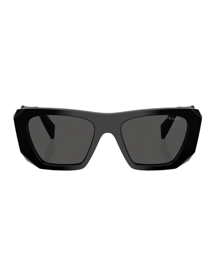 Acetate Sunglasses in Black image 2