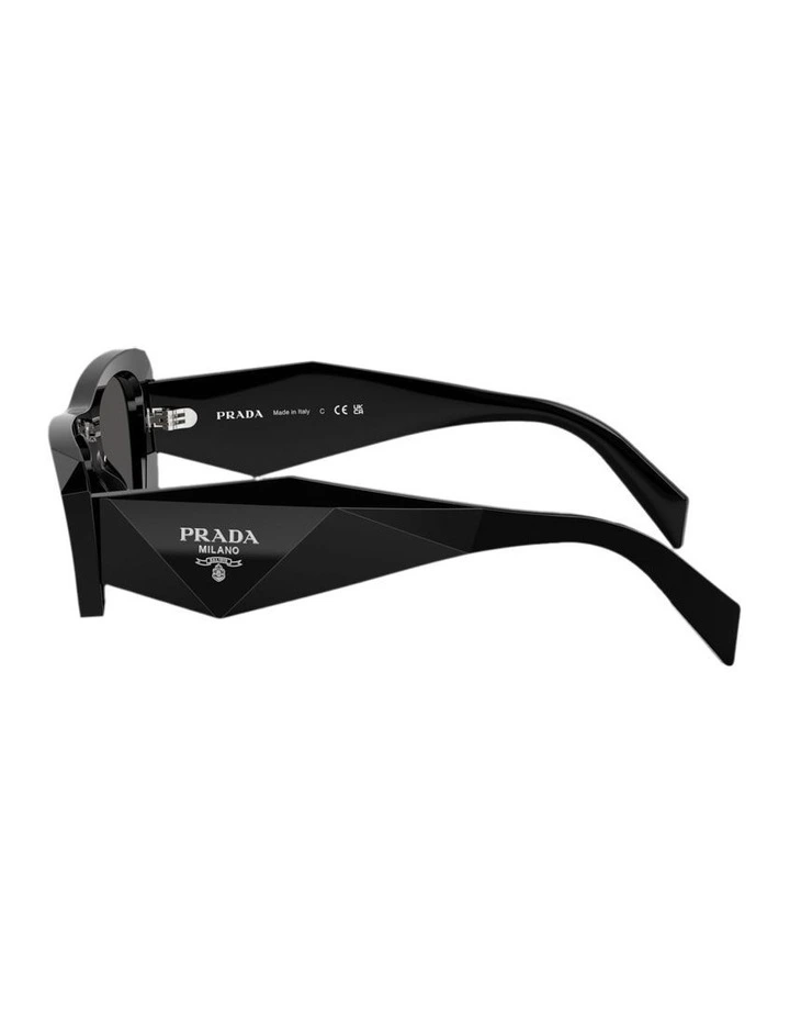 Acetate Sunglasses in Black image 3