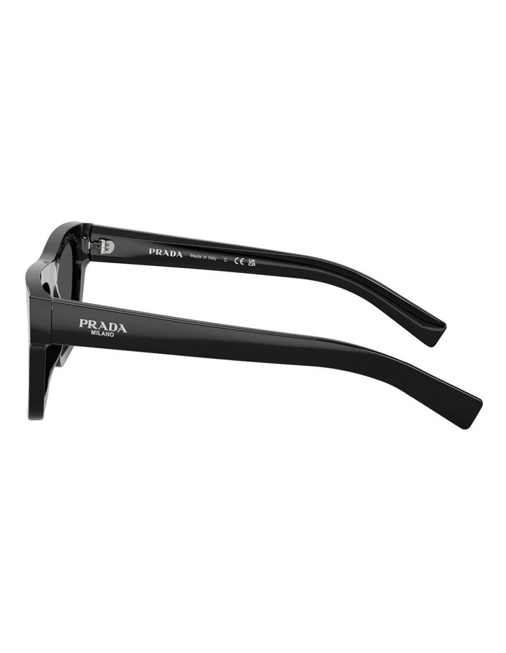 Acetate Sunglasses in Black image 3