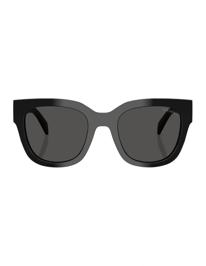 Acetate Sunglasses in Black image 2