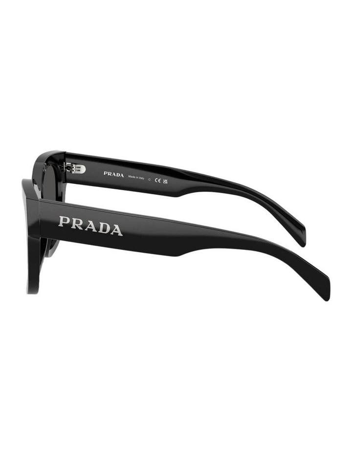 Acetate Sunglasses in Black image 3