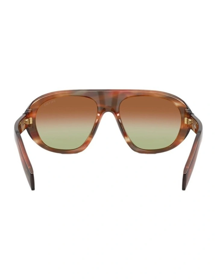 Acetate Sunglasses in Brown image 3