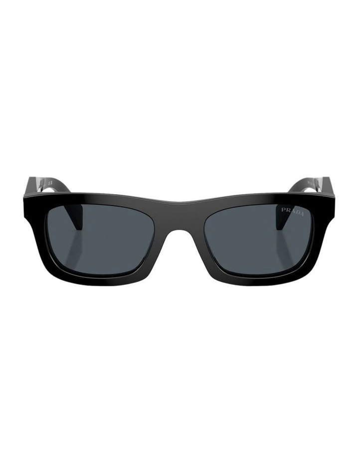 Acetate Sunglasses in Black image 2