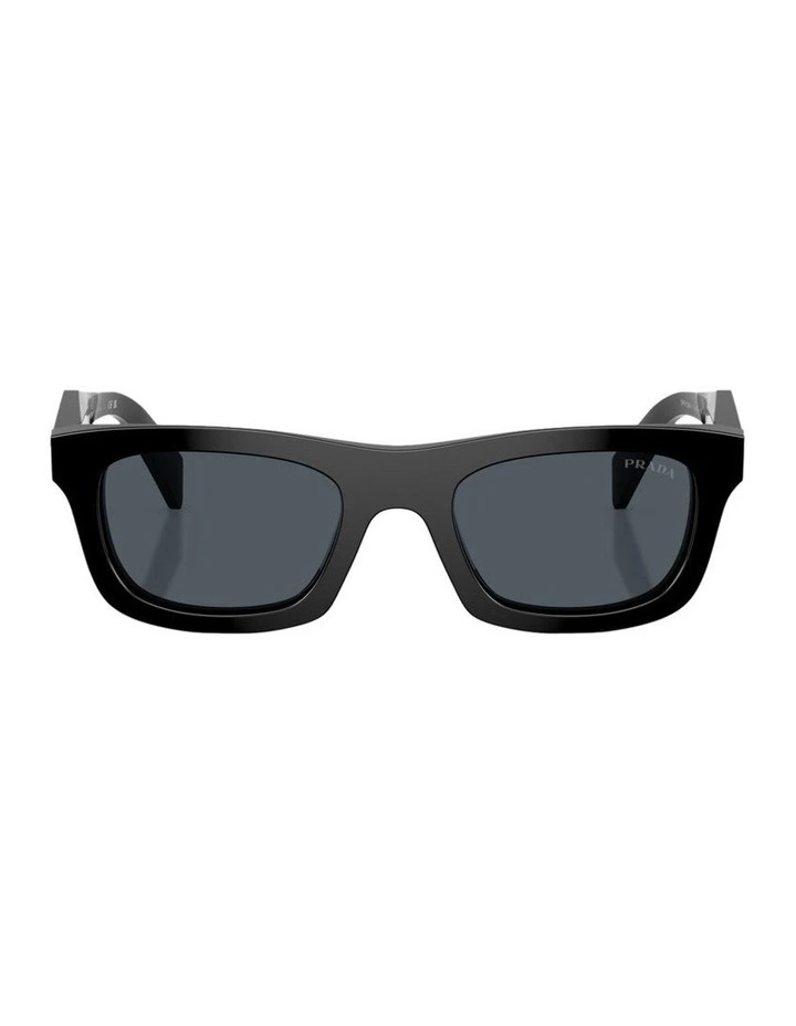 Acetate Sunglasses in Black image 2