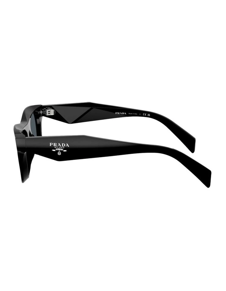 Acetate Sunglasses in Black image 3