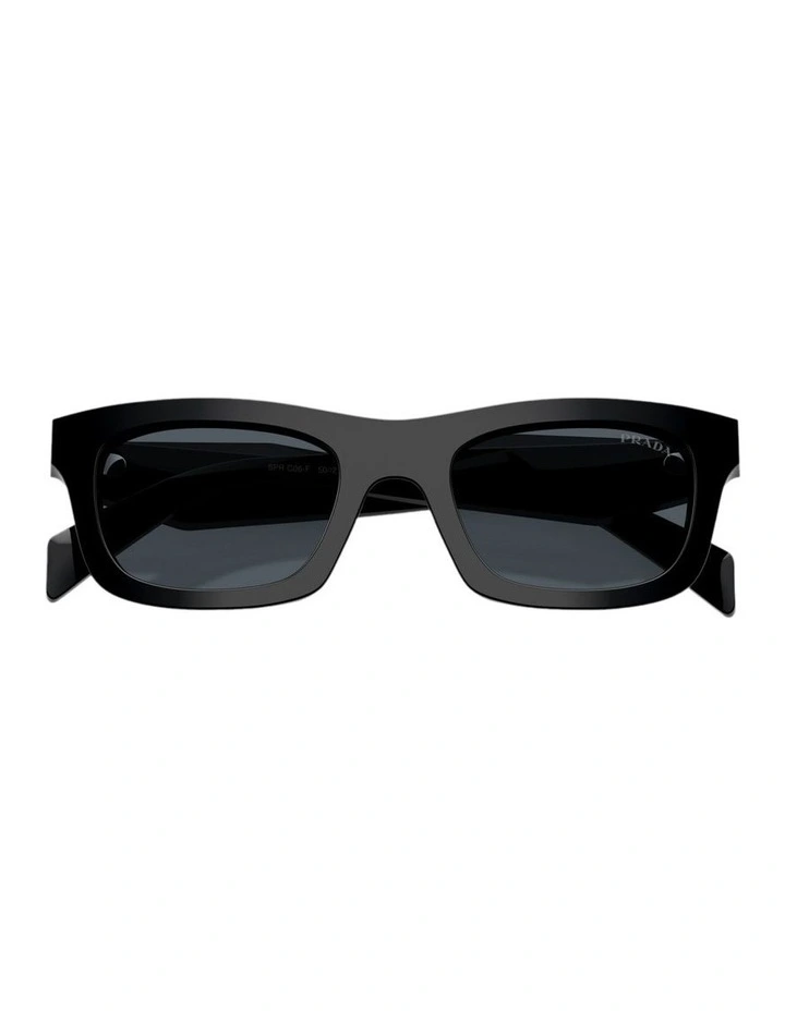 Acetate Sunglasses in Black image 4