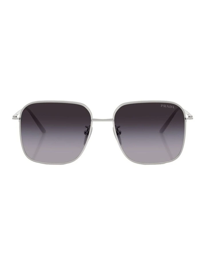 Metal Sunglasses in Silver image 2