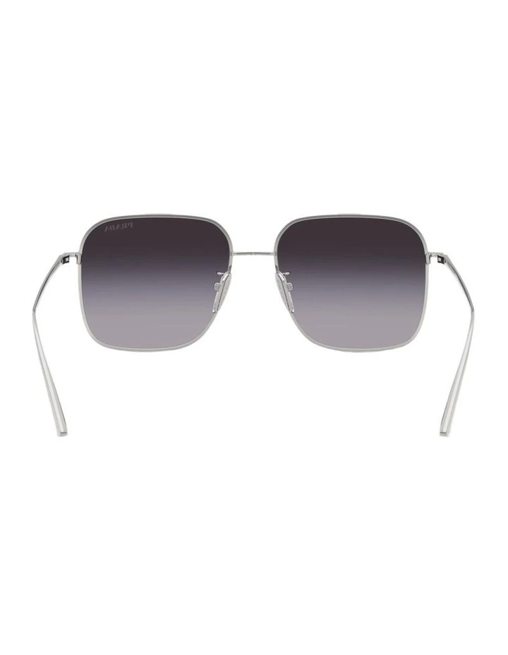 Metal Sunglasses in Silver image 4