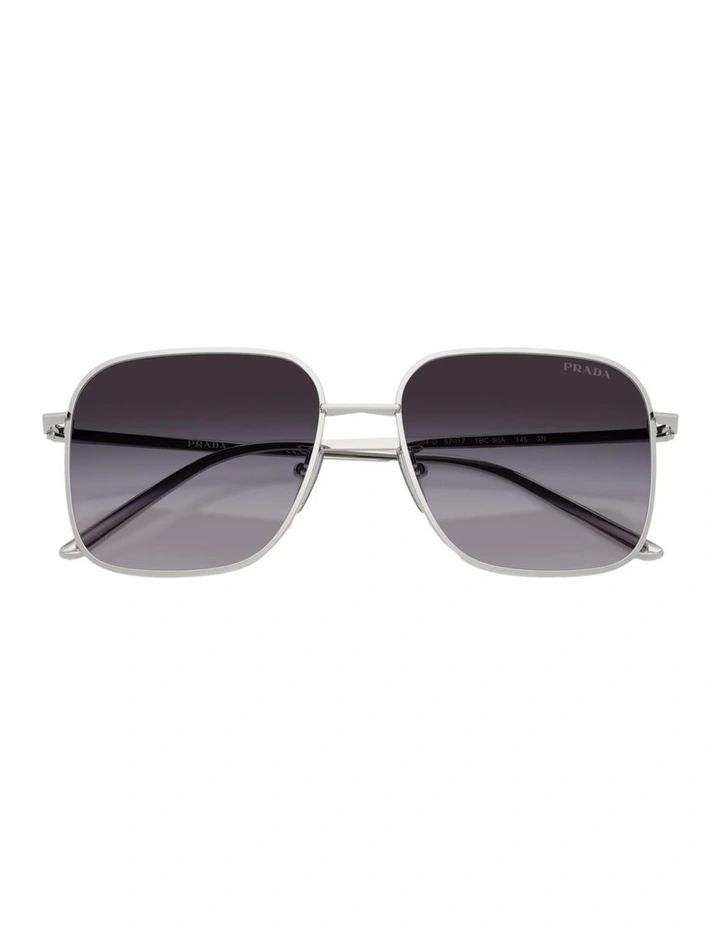 Metal Sunglasses in Silver image 5