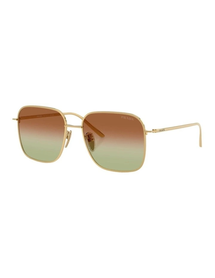 Metal Sunglasses in Gold image 1