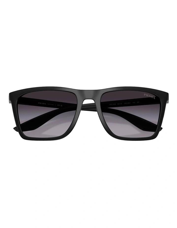 Injected Sunglasses in Black image 5
