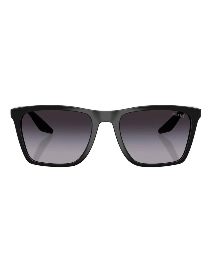 Injected Sunglasses in Black image 2
