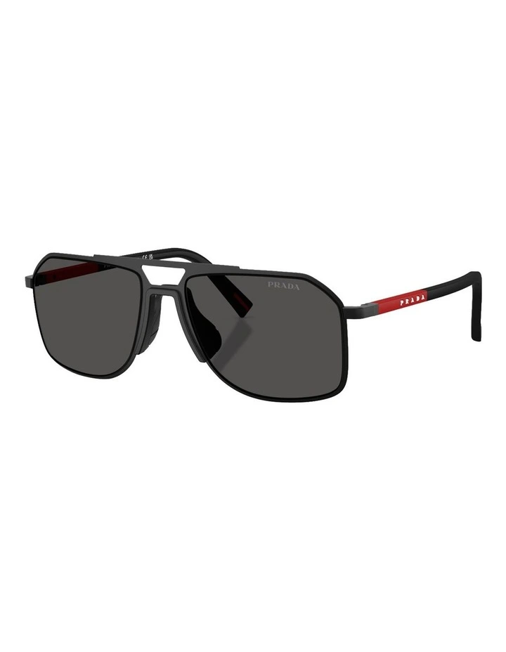 Metal Sunglasses in Black image 1