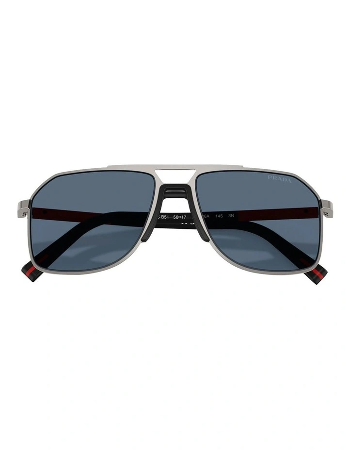 Metal Sunglasses in Silver image 5