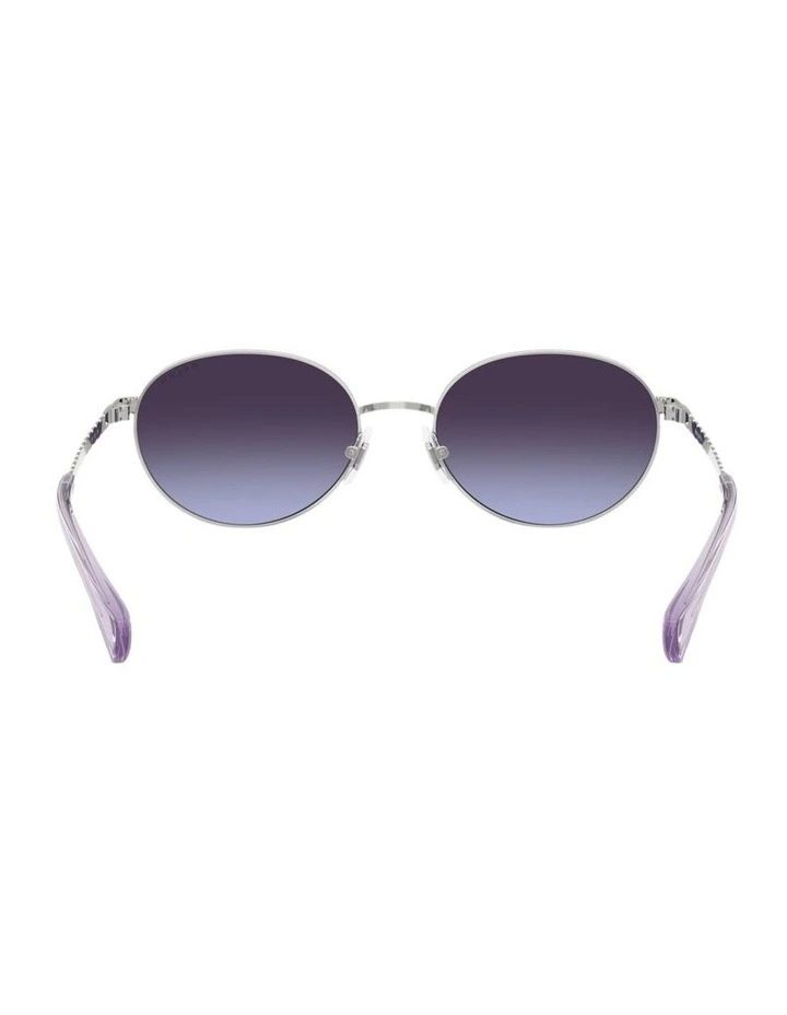 Metal Sunglasses in Silver image 2