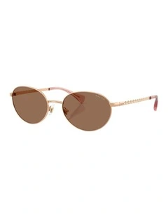 Metal Sunglasses in Pink