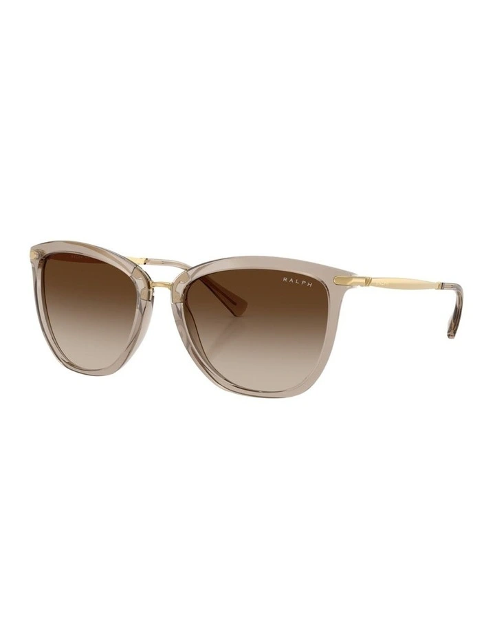 Injected Sunglasses in Beige image 1