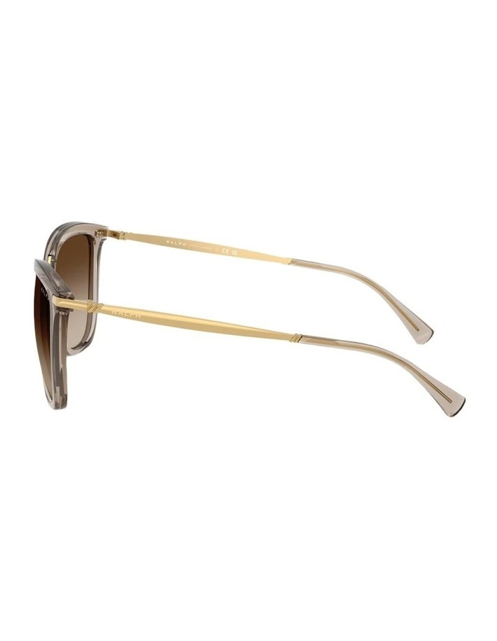 Injected Sunglasses in Beige image 3
