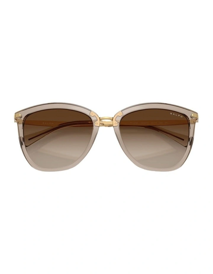 Injected Sunglasses in Beige image 4