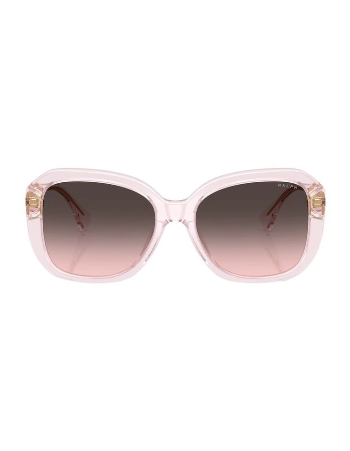 Acetate Sunglasses in Pink image 2