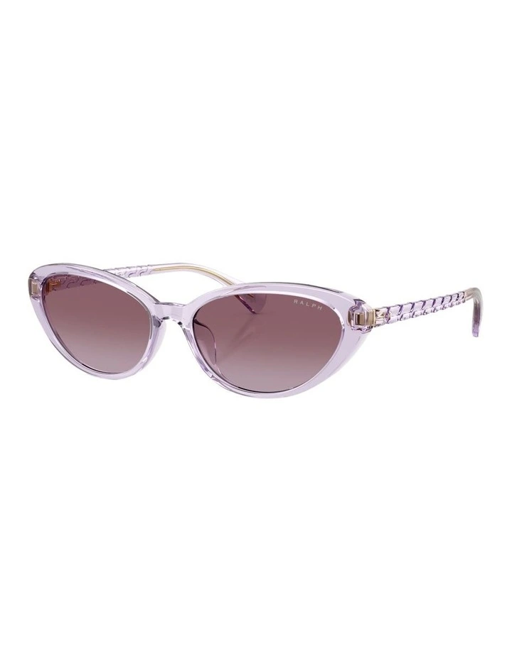 Injected Sunglasses in Violet image 1