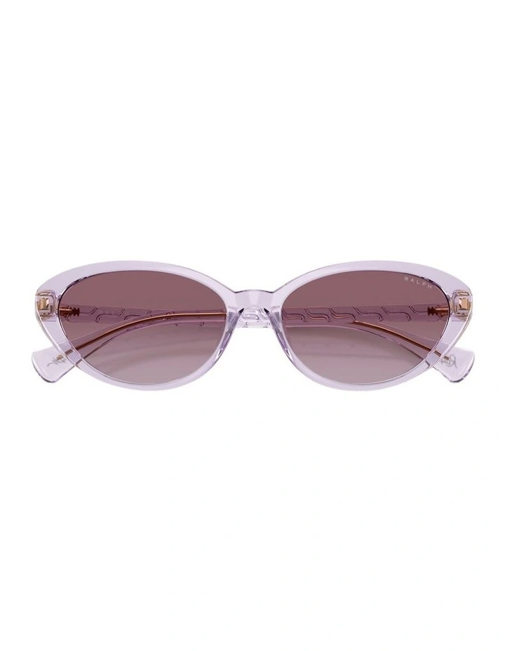 Injected Sunglasses in Violet image 4