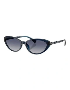 Injected Sunglasses in Blue