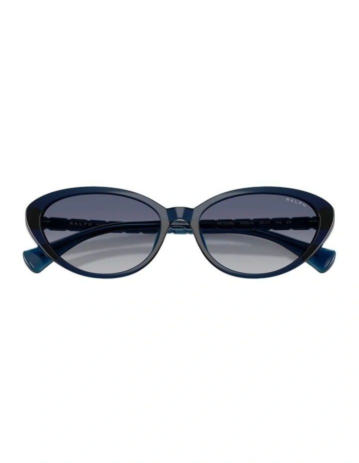 Injected Sunglasses in Blue image 4