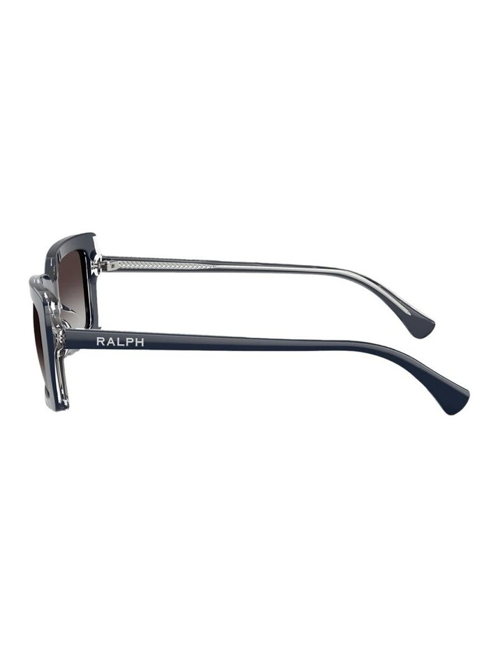 Acetate Sunglasses in Blue image 3