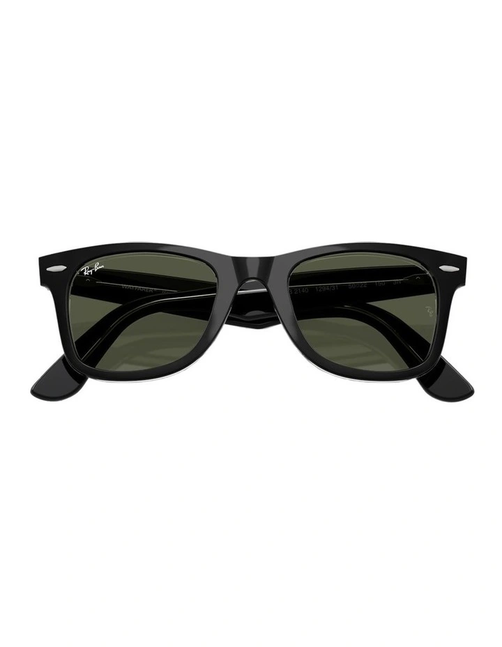 Original Wayfarer Classic Acetate Sunglasses in Black image 3