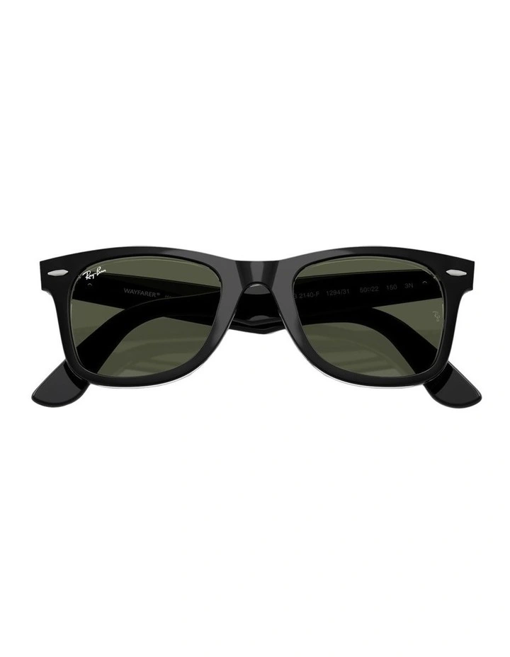 Original Wayfarer Classic Acetate Sunglasses in Black image 3