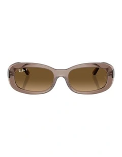 Propionate Polarised Sunglasses in Beige