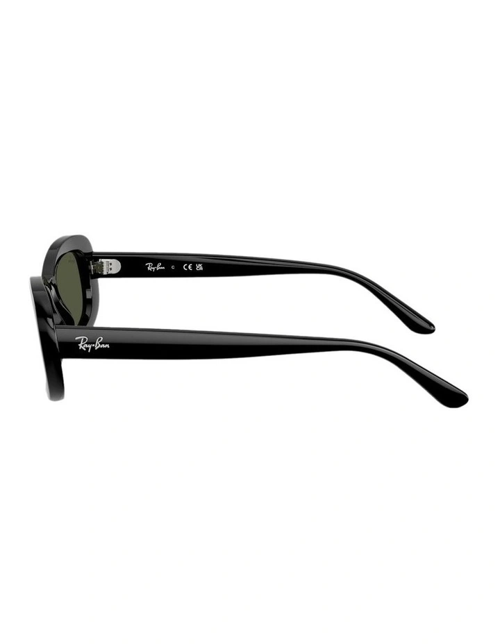 Propionate Sunglasses in Black image 2
