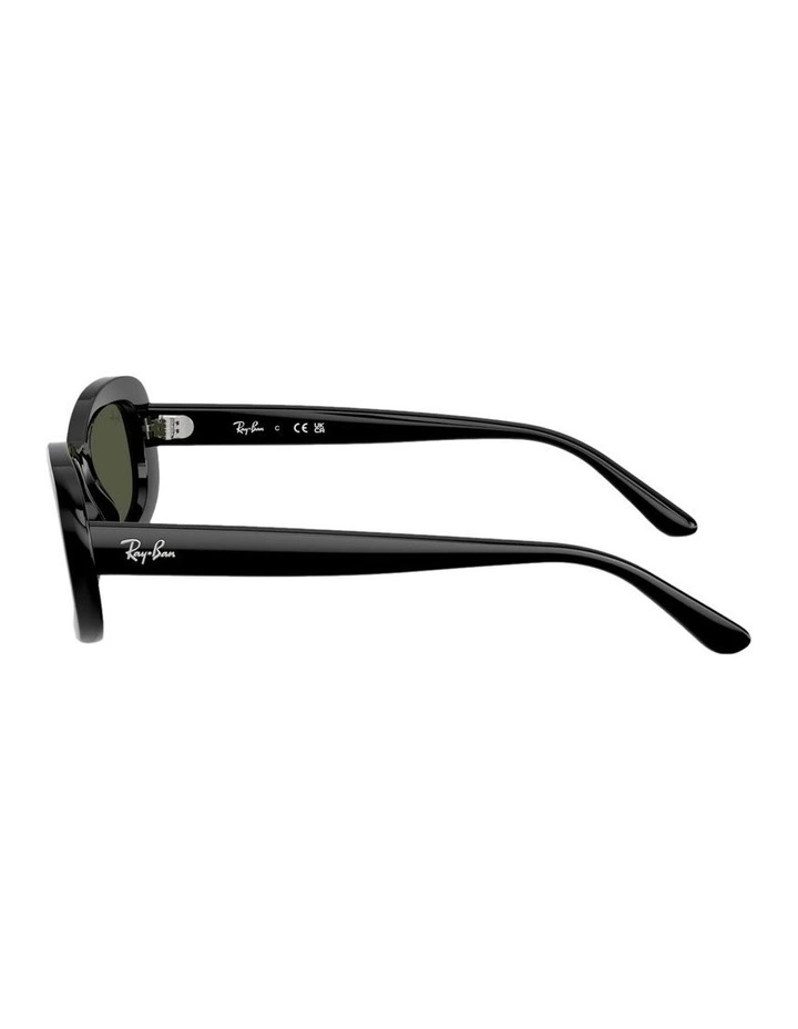 Propionate Sunglasses in Black image 2