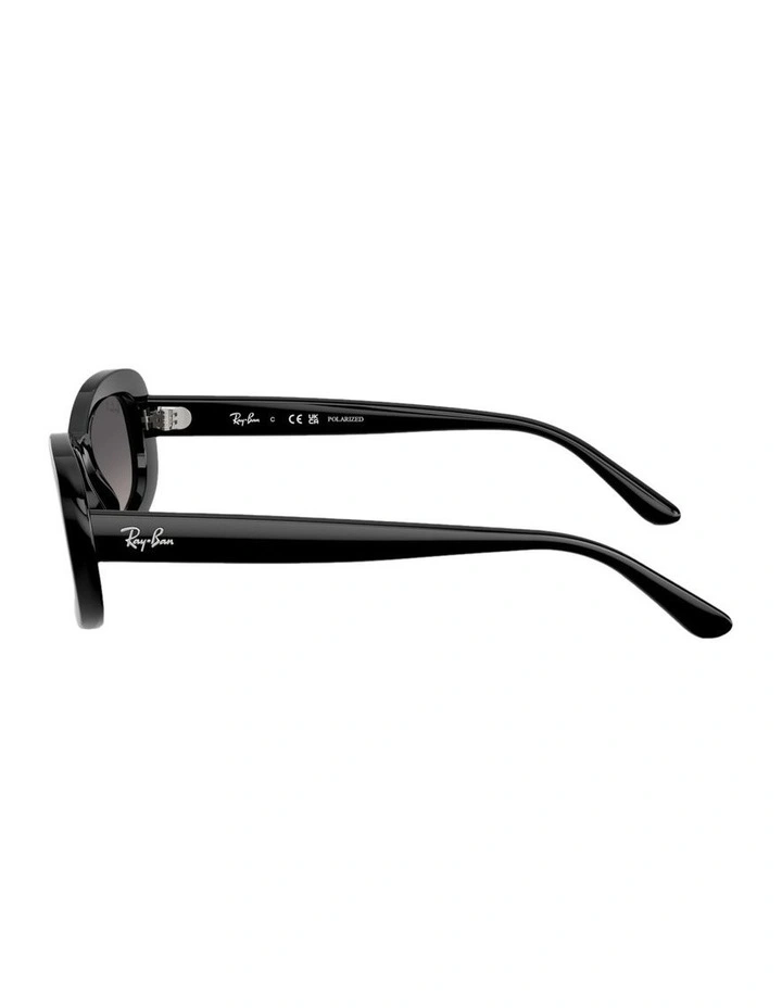 Propionate Polarised Sunglasses in Black image 2