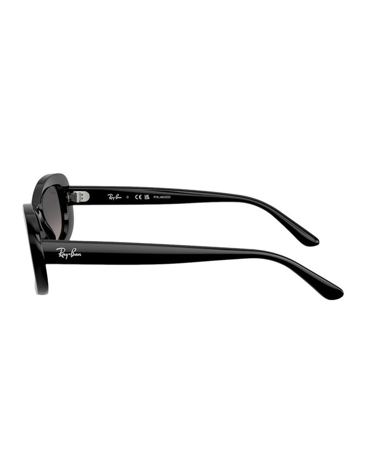 Propionate Polarised Sunglasses in Black image 3