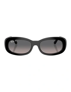 RB2221 Acetate Polarised Sunglasses in Black