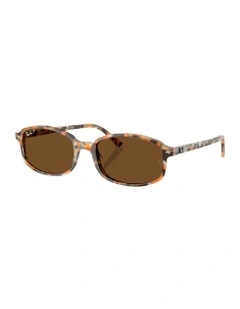 Sam Acetate Polarised Sunglasses in Brown
