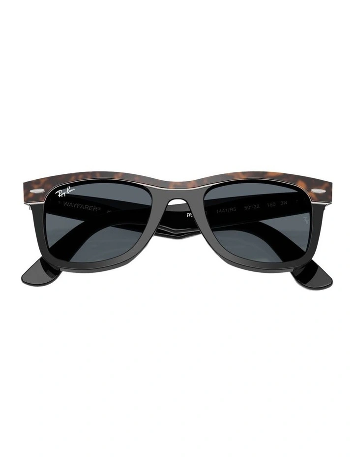 Wayfarer Street Neat Acetate Sunglasses in Brown image 4
