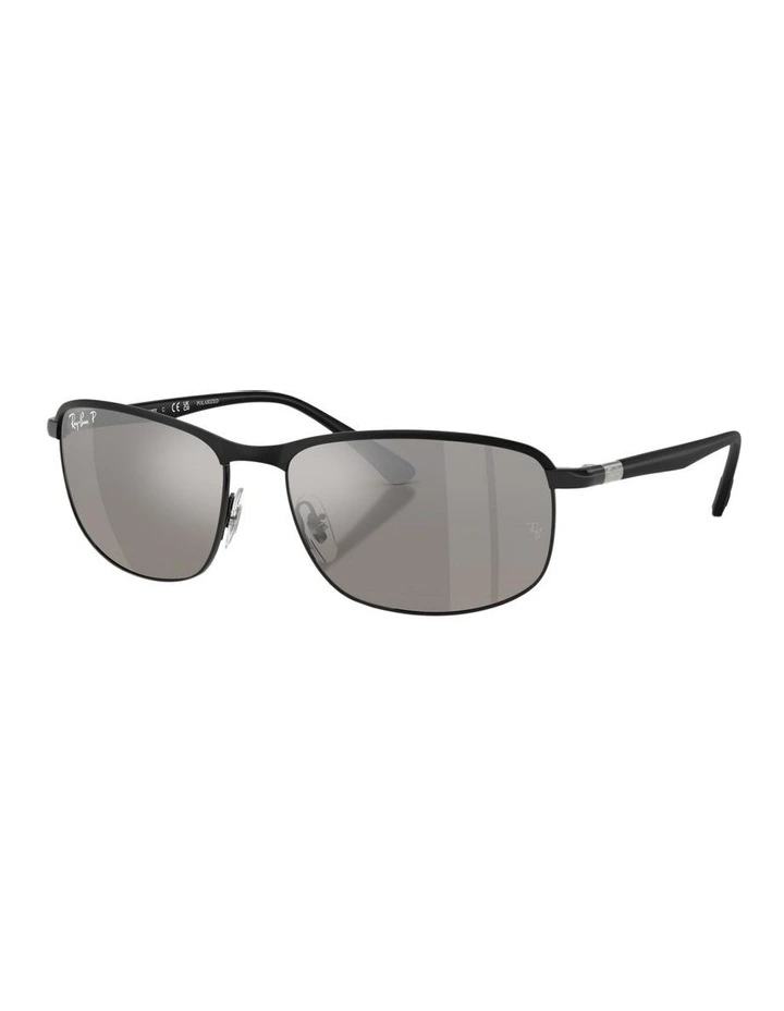RB3671CH Chromance Metal Polarised Sunglasses in Black image 1