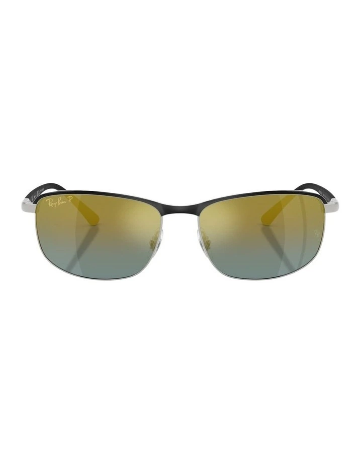 RB3671CH Chromance Metal Polarised Sunglasses in Black image 2