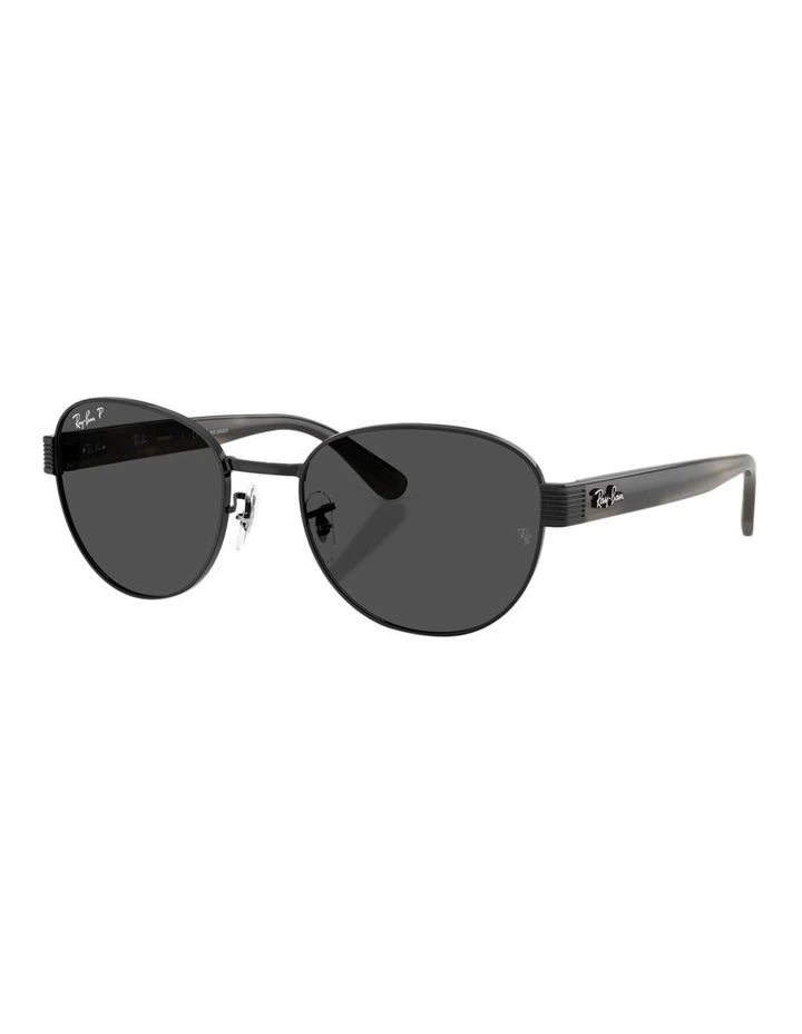 RB3766CH Chromance Metal Polarised Sunglasses in Black image 1