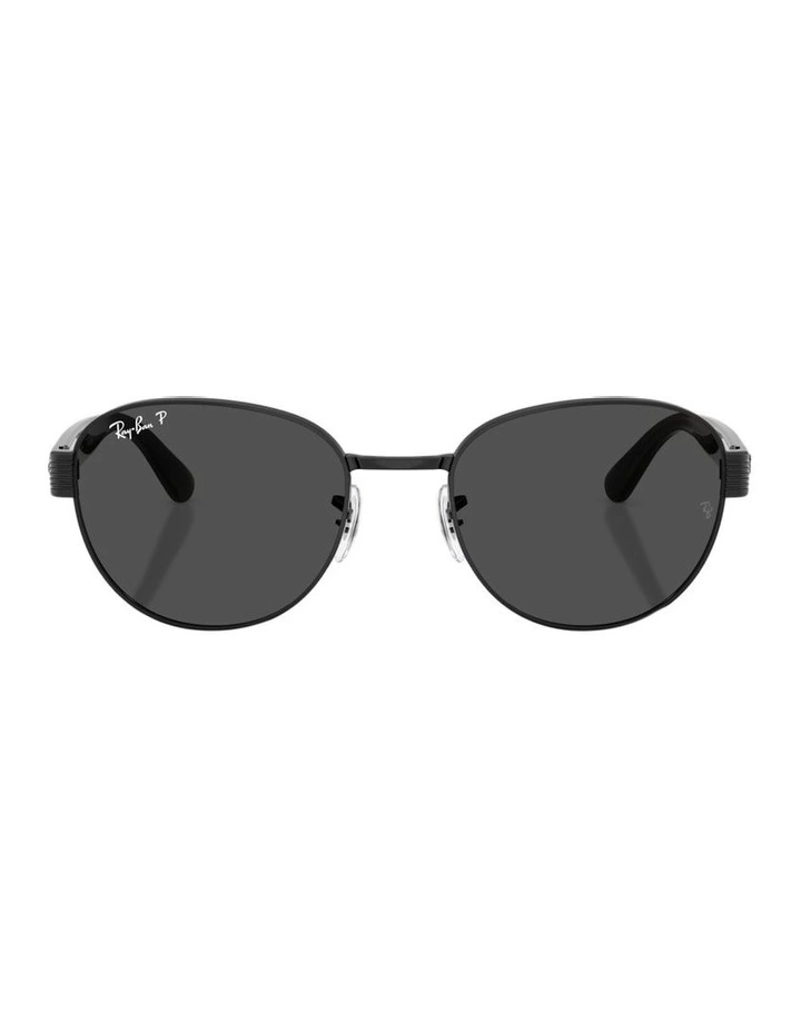 RB3766CH Chromance Metal Polarised Sunglasses in Black image 2
