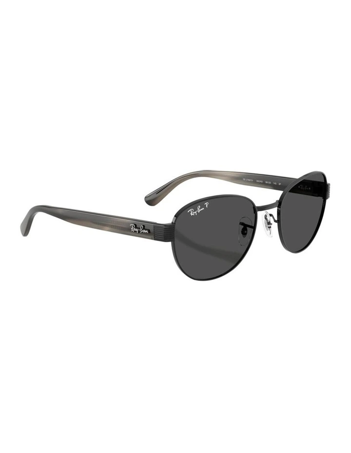 RB3766CH Chromance Metal Polarised Sunglasses in Black image 5