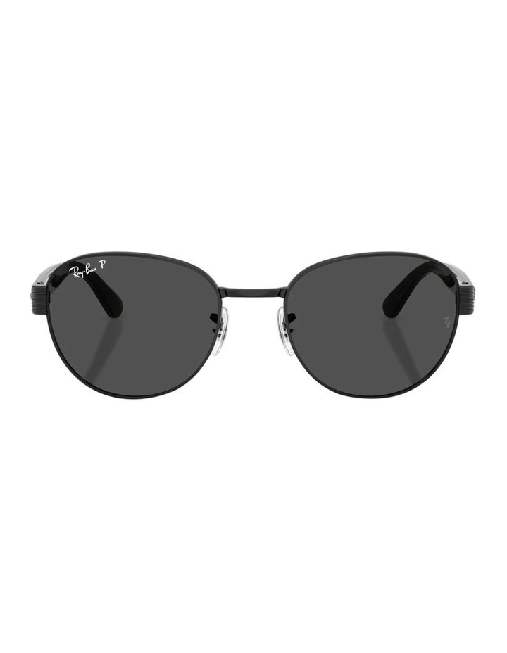 Chromance Metal Polarised RB3766CH Sunglasses in Black image 1