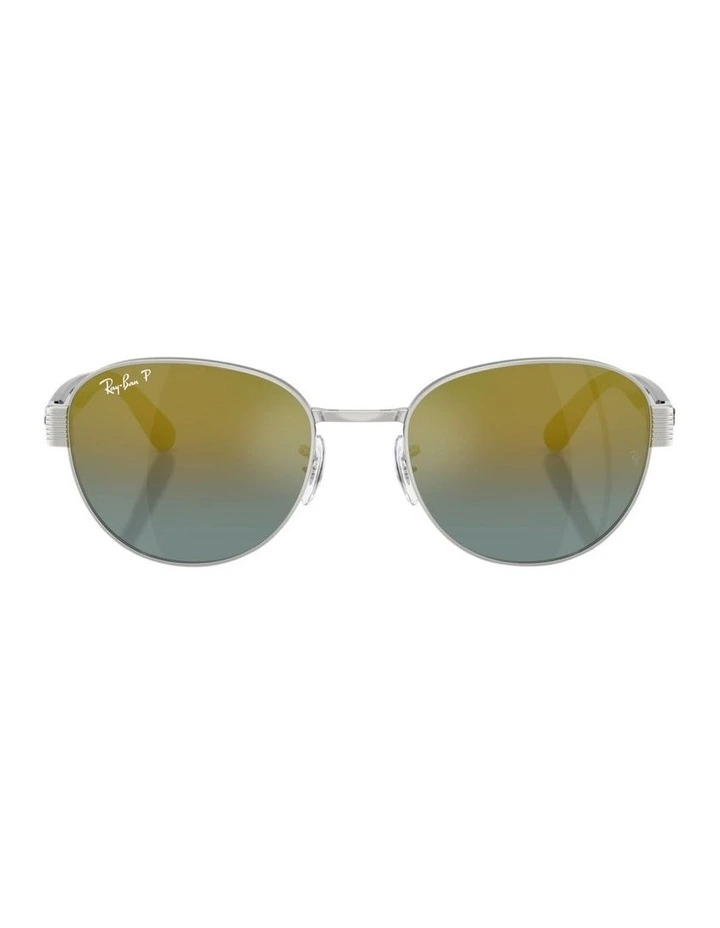 RB3766CH Chromance Metal Polarised Sunglasses in Silver image 1