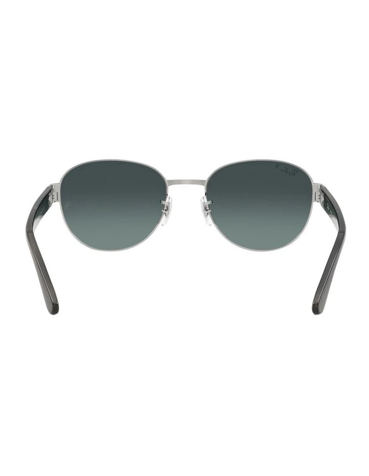 RB3766CH Chromance Metal Polarised Sunglasses in Silver image 3